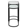 5_Cinnabar Road Evie 24" Wide Black Nesting Tables Set of 2 more views