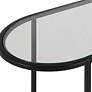 6_Cinnabar Road Evie 24" Wide Black Nesting Tables Set of 2 more views