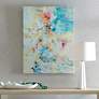 1_Cinnabar Road Floral Dreams 40" High Frameless Giclee Canvas Wall Art