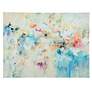 5_Cinnabar Road Floral Dreams 40" High Frameless Giclee Canvas Wall Art more views