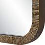 5_Cinnabar Road Florian Gold 22" x 32" Rectangular Wall Mirror more views