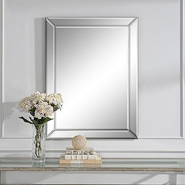 Cinnabar Road Fulton 29 1/2" x 39 1/2" Frameless Wall Mirror