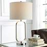 1_Cinnabar Road Groves Brushed Nickel Rectangular Table Lamp