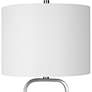 5_Cinnabar Road Groves Brushed Nickel Rectangular Table Lamp more views