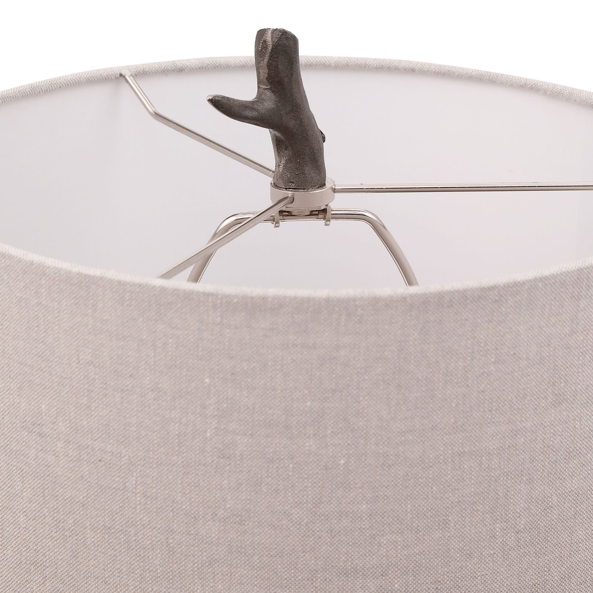 Image 6 Cinnabar Road Hidalgo Gunmetal Tree Branch Table Lamp more views