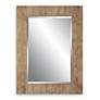 2_Cinnabar Road Hull Chevron Wooden 28 1/2" x 38 1/2" Wall Mirror