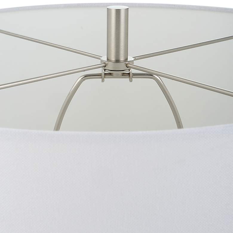 Image 5 Cinnabar Road Jasper Navy Blue Dome Table Lamp more views