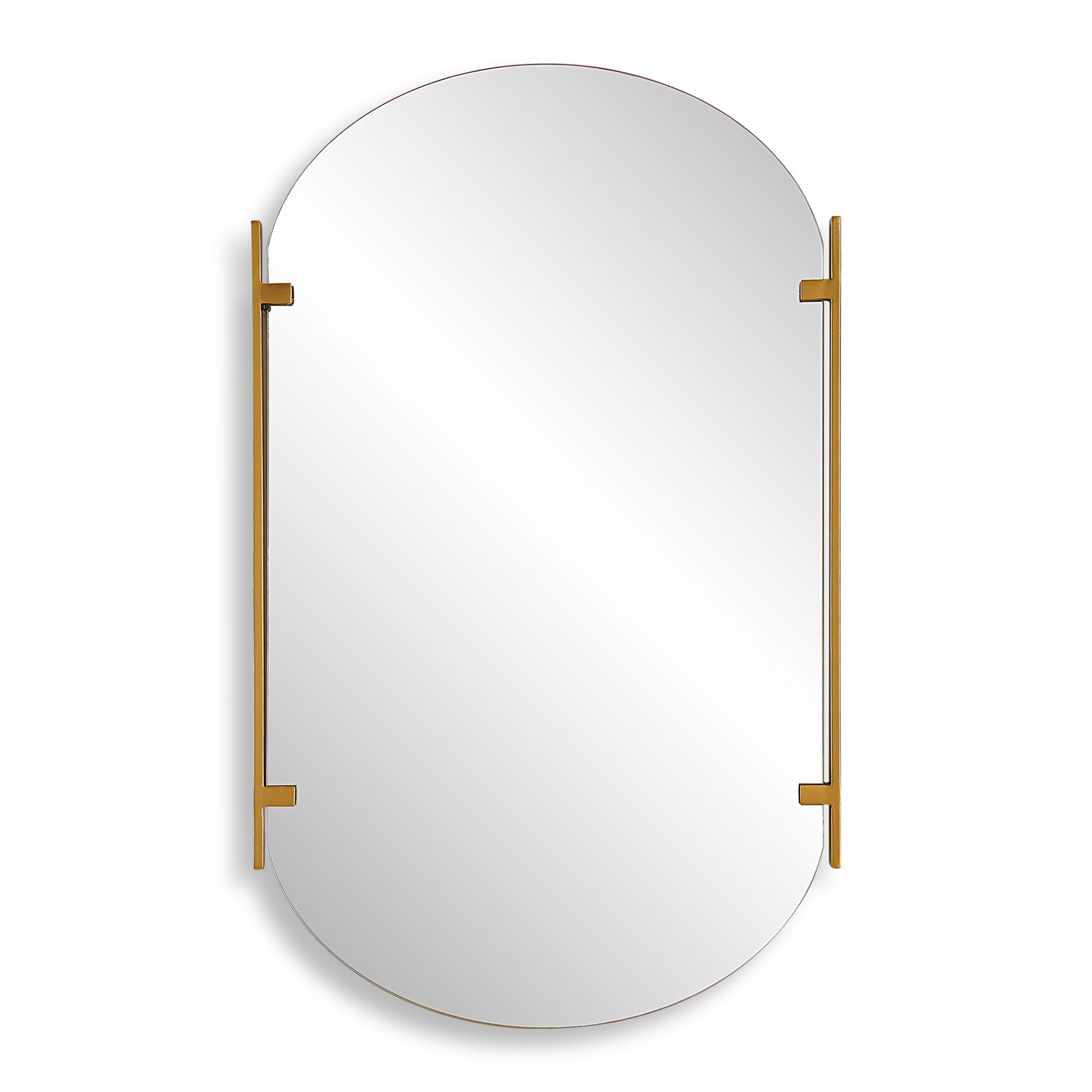 Cinnabar Road Kellan Soft Gold 23 1/4" x 38" Wall Mirror