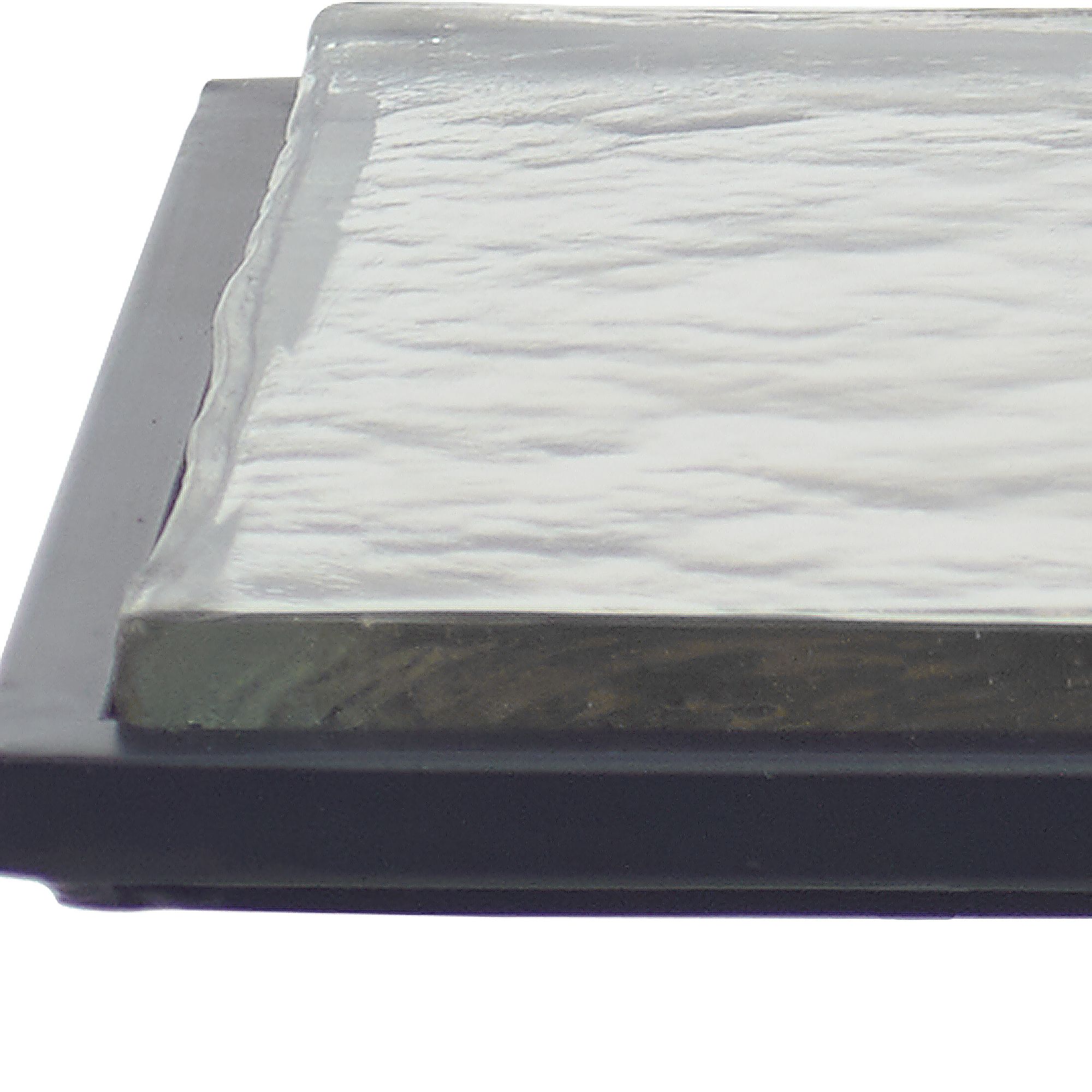 Image 6 Cinnabar Road Keller 12 1/4" Wide Black and Glass Accent Table more views