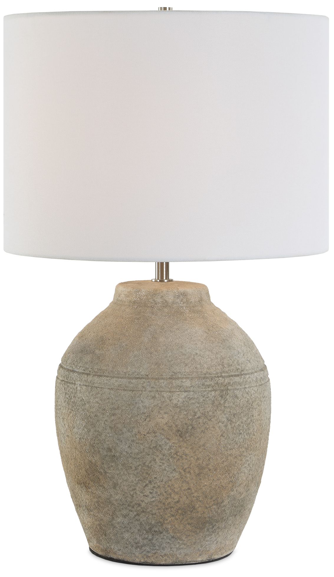 Image 2 Cinnabar Road Kennedy 23 1/2" High Neutral Ceramic Table Lamp