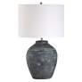 2_Cinnabar Road Kennedy Weathered Black Ceramic Accent Table Lamp