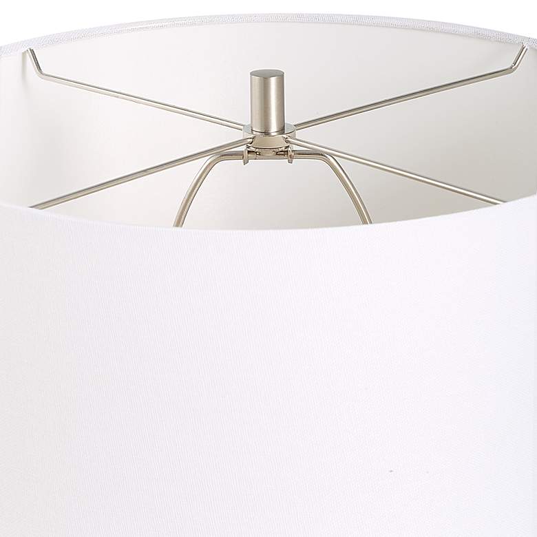 Image 6 Cinnabar Road Kennedy Weathered Black Ceramic Accent Table Lamp more views