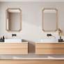 3_Cinnabar Road Kensington Brushed Gold 22" x 34" Wall Mirror more views