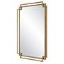 5_Cinnabar Road Kensington Brushed Gold 22" x 34" Wall Mirror more views