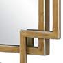 6_Cinnabar Road Kensington Brushed Gold 22" x 34" Wall Mirror more views