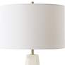 5_Cinnabar Road Kirby Cream Marble Accent Table Lamp more views