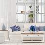 3_Cinnabar Road Laguna 22" Square Frameless Wall Mirrors Set of 2 more views
