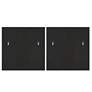 7_Cinnabar Road Laguna 22" Square Frameless Wall Mirrors Set of 2 more views