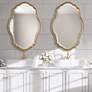 4_Cinnabar Road Leona Rich Gold 22 1/4" x 33 1/4"" Wall Mirror more views