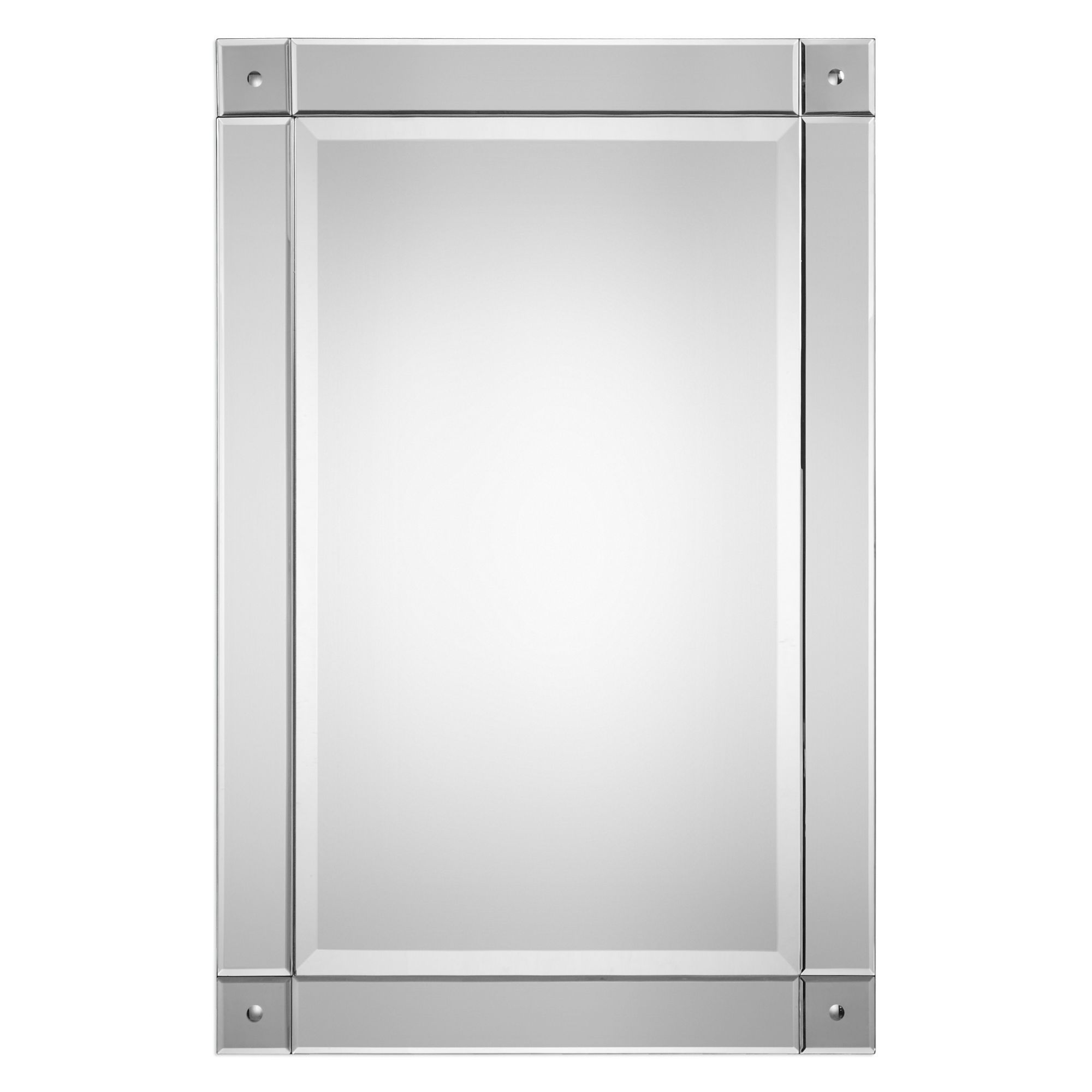 Image 2 Cinnabar Road Leyton 24" x 36" Frameless Wall Mirror