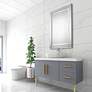 3_Cinnabar Road Leyton 24" x 36" Frameless Wall Mirror more views