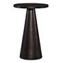 2_Cinnabar Road Lyra 12 3/4" Wide Dark Bronze Accent Table