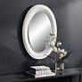 1_Cinnabar Road Madison Pure White 22 1/4" x 29 1/4" Wall Mirror