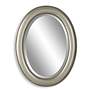 2_Cinnabar Road Madison Silver 22 1/4" x 29 1/4" Oval Wall Mirror