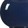 4_Cinnabar Road Maren 26" High Rich Navy Blue Gourd Ceramic Table Lamp more views