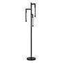 2_Cinnabar Road Maricopa 71 1/2"H Black 3-Light Modern LED Floor Lamp