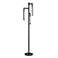 Cinnabar Road Maricopa 71 1/2"H Black 3-Light Modern LED Floor Lamp