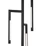 4_Cinnabar Road Maricopa 71 1/2"H Black 3-Light Modern LED Floor Lamp more views
