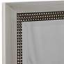 4_Cinnabar Road Maris Warm Silver 24" x 36" Beaded Wall Mirror more views