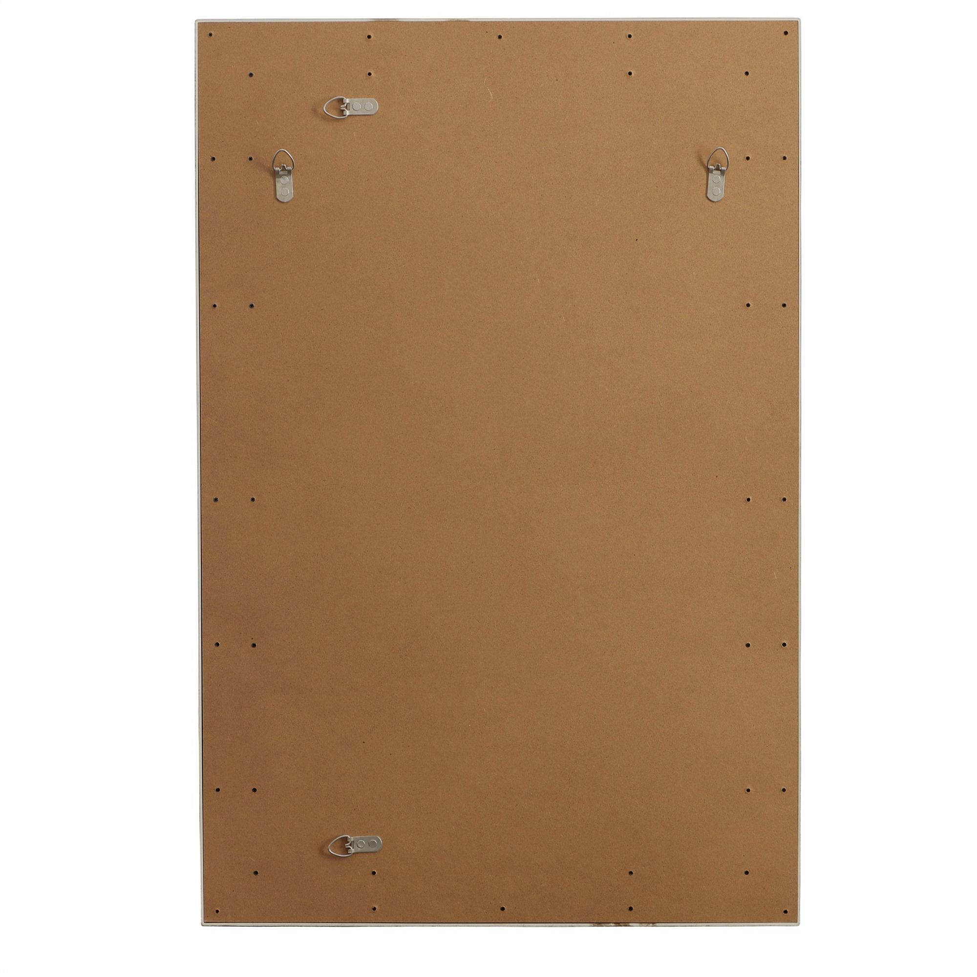 Image 5 Cinnabar Road Maris Warm Silver 24" x 36" Beaded Wall Mirror more views