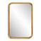 Cinnabar Road Mather Hammered Gold 20" x 30" Wall Mirror
