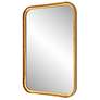 4_Cinnabar Road Mather Hammered Gold 20" x 30" Wall Mirror more views