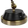 5_Cinnabar Road Mathis Black and Brass USB Desk Lamp more views