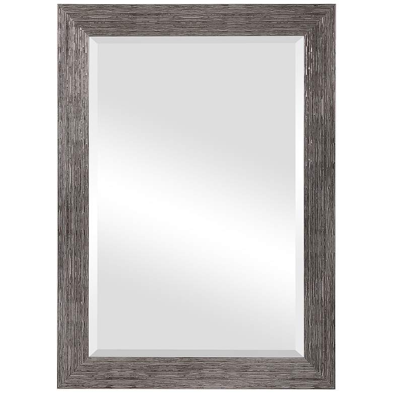 Image 2 Cinnabar Road Meadowview Silver Toned 26" x 36" Wall Mirror