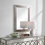 4_Cinnabar Road Meadowview Silver Toned 26" x 36" Wall Mirror more views