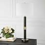 3_Cinnabar Road Mineola Black and Gold Metal Table Lamp more views