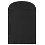6_Cinnabar Road Miri Satin Black 22" x 34" Arch Wall Mirror more views