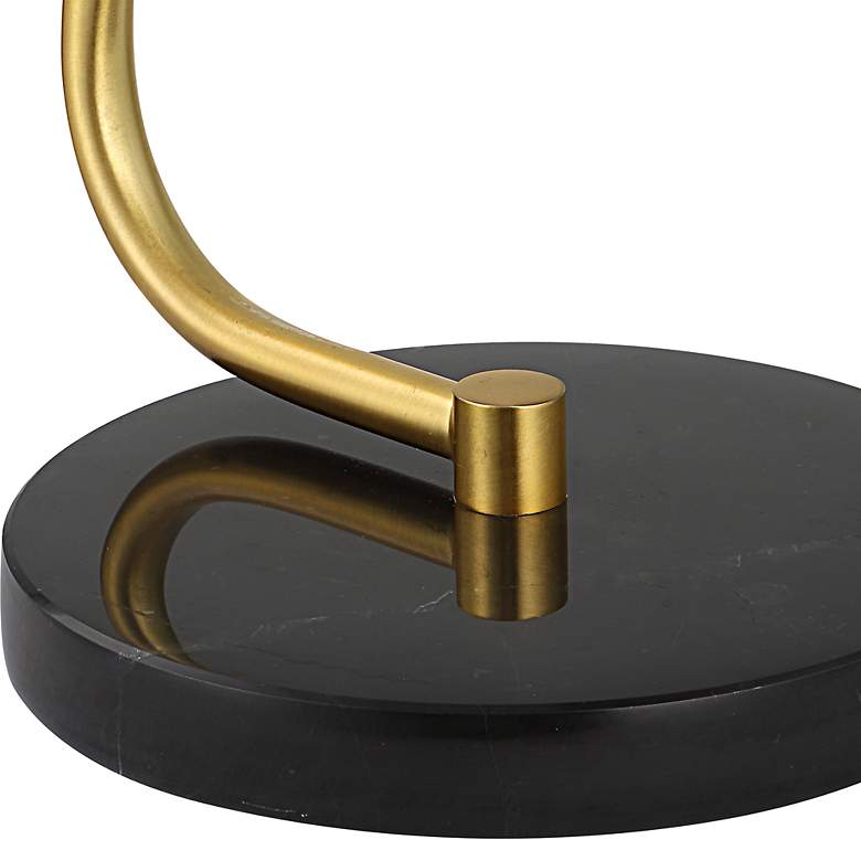Image 6 Cinnabar Road Navasota Black and Gold Desk Lamp more views