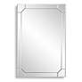 2_Cinnabar Road Neve Black 24" x 36" Rectangular Wall Mirror