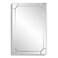 Cinnabar Road Neve Black 24" x 36" Rectangular Wall Mirror