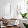 3_Cinnabar Road Neve Black 24" x 36" Rectangular Wall Mirror more views