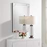 4_Cinnabar Road Neve Black 24" x 36" Rectangular Wall Mirror more views