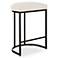Cinnabar Road Nova 26 1/4" Cream and Black Counter Stool