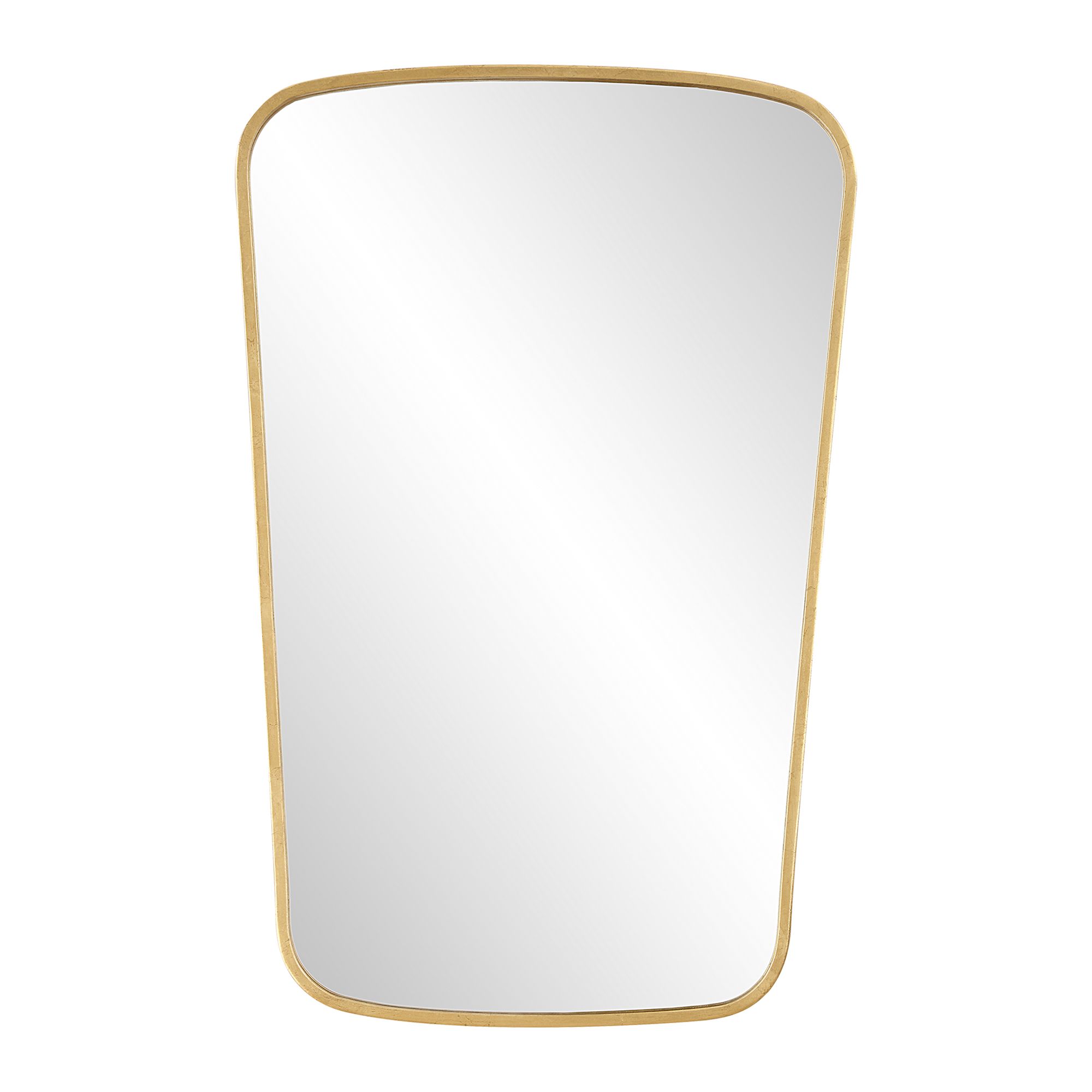 Image 2 Cinnabar Road Orion Gold Leaf 22" x 34" Wall Mirror