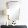 1_Cinnabar Road Orion Gold Leaf 22" x 34" Wall Mirror