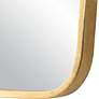 5_Cinnabar Road Orion Gold Leaf 22" x 34" Wall Mirror more views